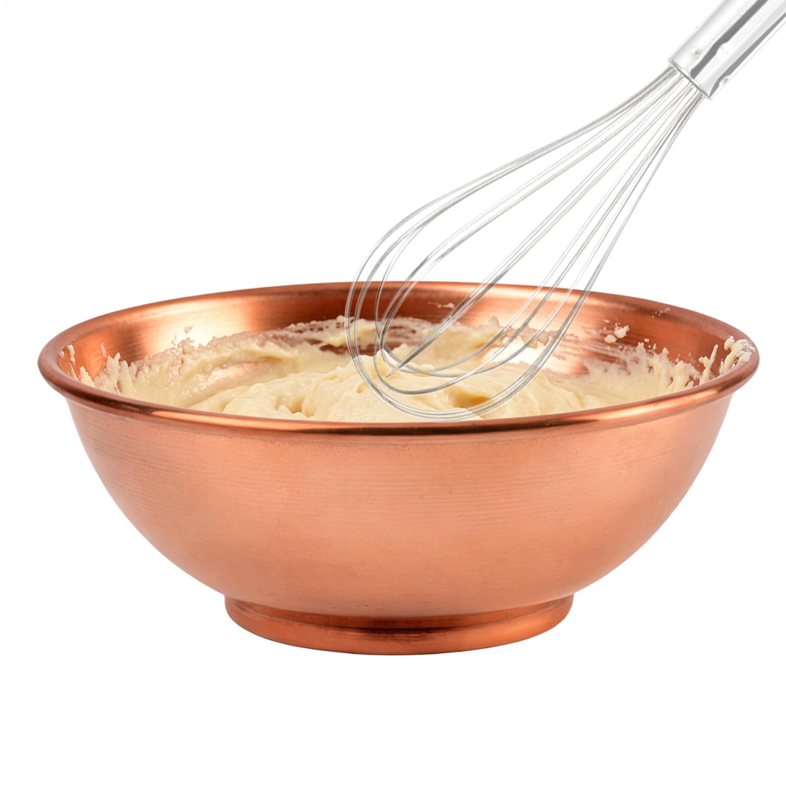 Meal Prep Bowl - Copper Bowl Large Storage Containers Mixing