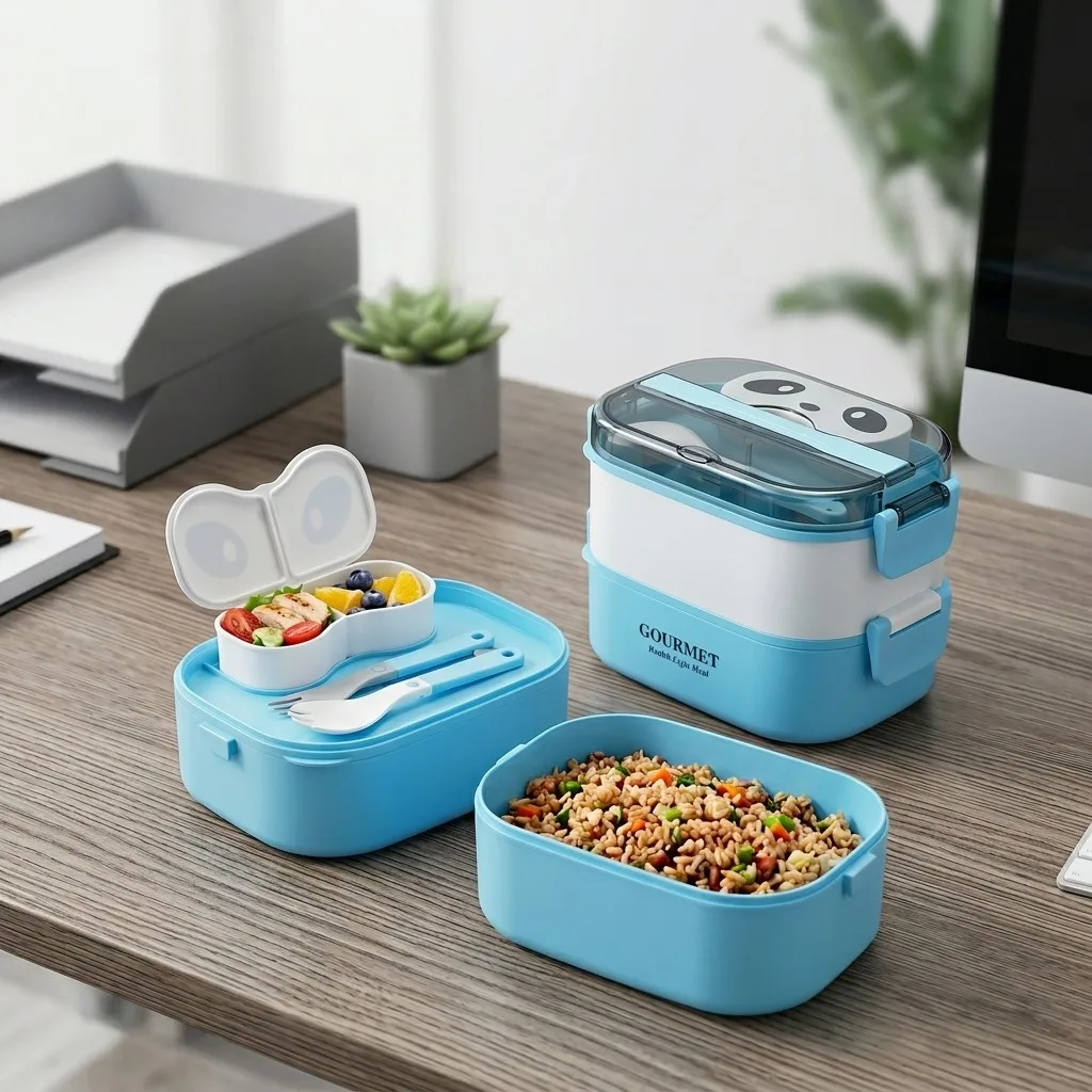Microwavable Plastic Bento Box - đánh giá và giá Meal Prep Or Prep Meal
