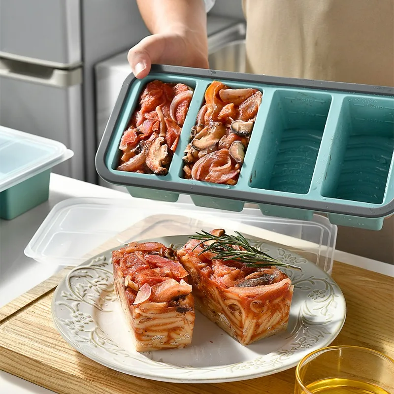Souper Cubes ,Silicone Freezer - đánh giá và giá Meal Prep Template
