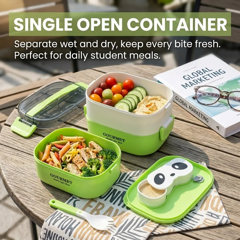 Microwavable Plastic Bento Box - đánh giá và giá Meal Prep Or Prep Meal