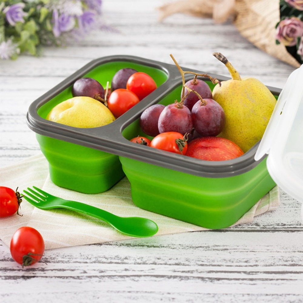 2PCS Practical 1000ml Collapsi - đánh giá và giá Meal Prep Bowl