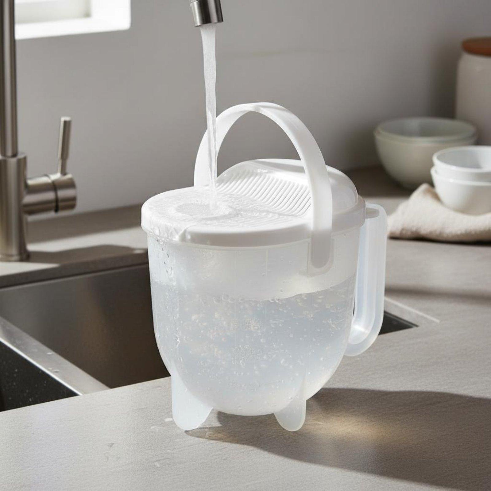 Hands Free Rice Rinsing Basket - đánh giá và giá Meal Prep With Rice