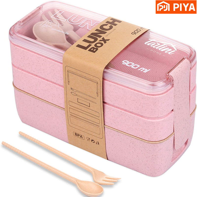 3-In-1 Compartment Wheat Straw - đánh giá và giá Meal Prep Kitchen