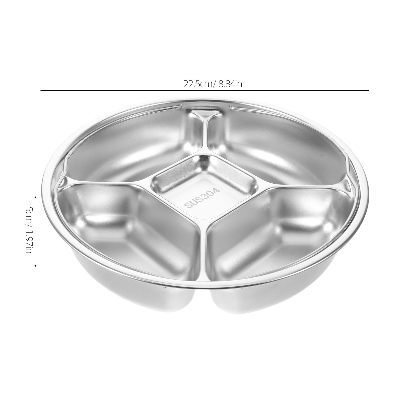 Stainless Steel 5-Compartment  - đánh giá và giá Meal Prep Kitchen