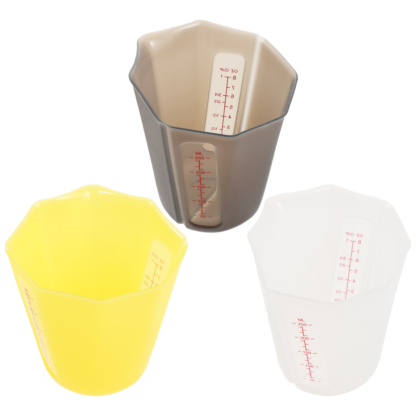 3Pcs Foldable Silicone Measuri - đánh giá và giá Meal Prep Kitchen