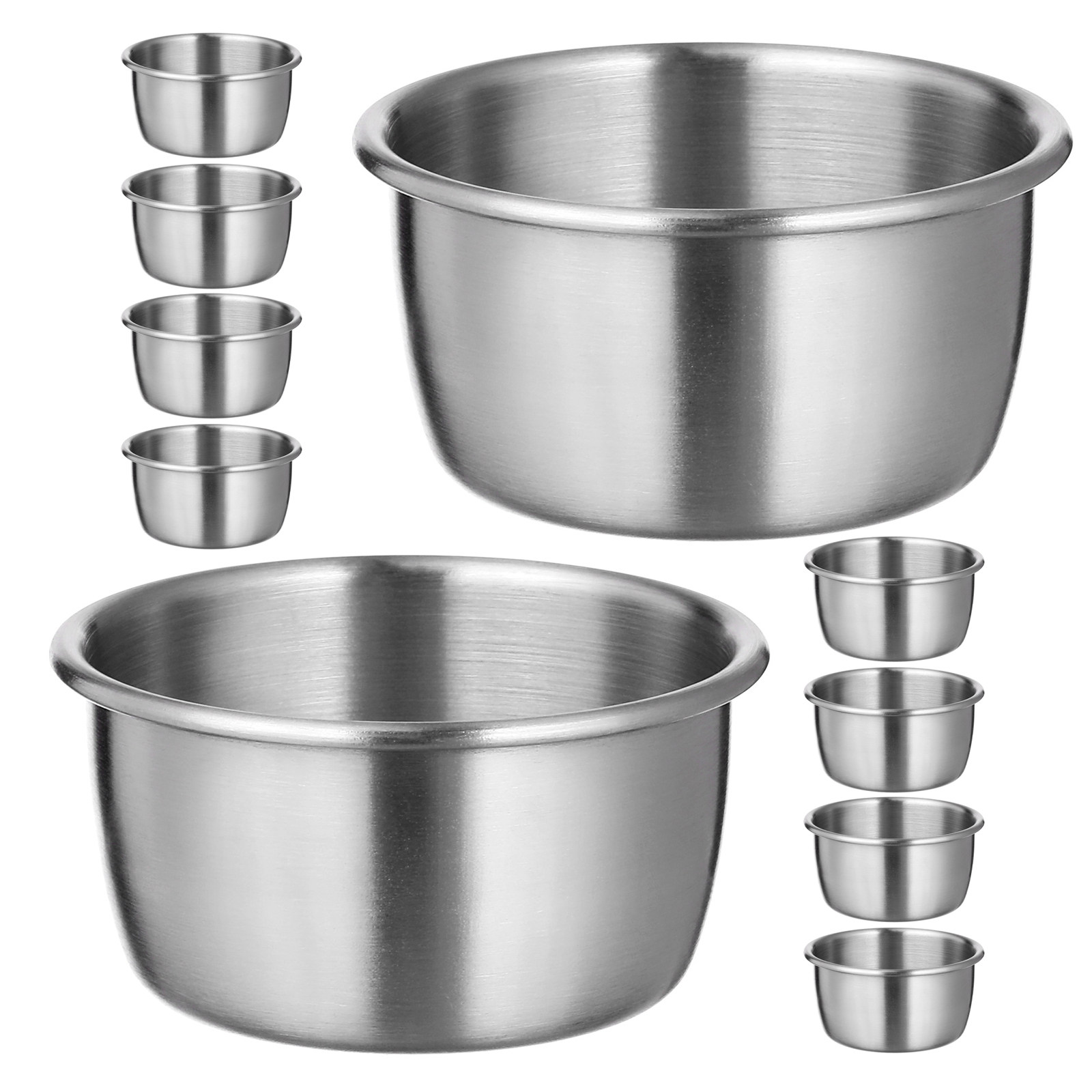 10Pcs Stainless Steel Sauce Cu - đánh giá và giá Sauce Dipping Cup