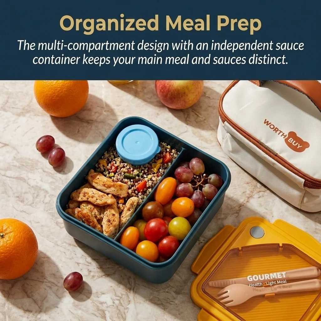 Microwavable Plastic Bento Lun - đánh giá và giá Meal Prep Or Prep Meal