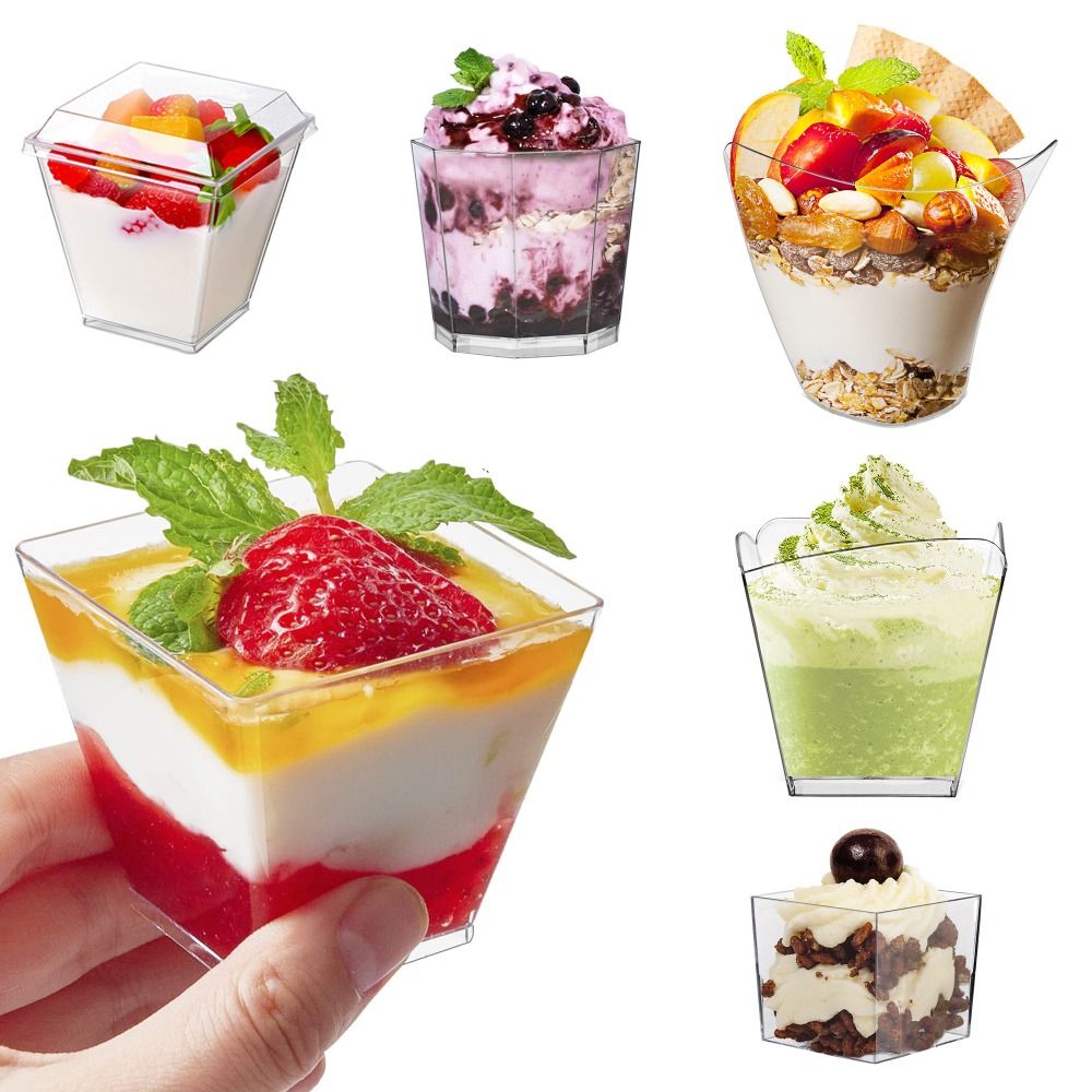 10Pcs Yogurt Cup Disposable Mo - đánh giá và giá Sauce Dipping Cup