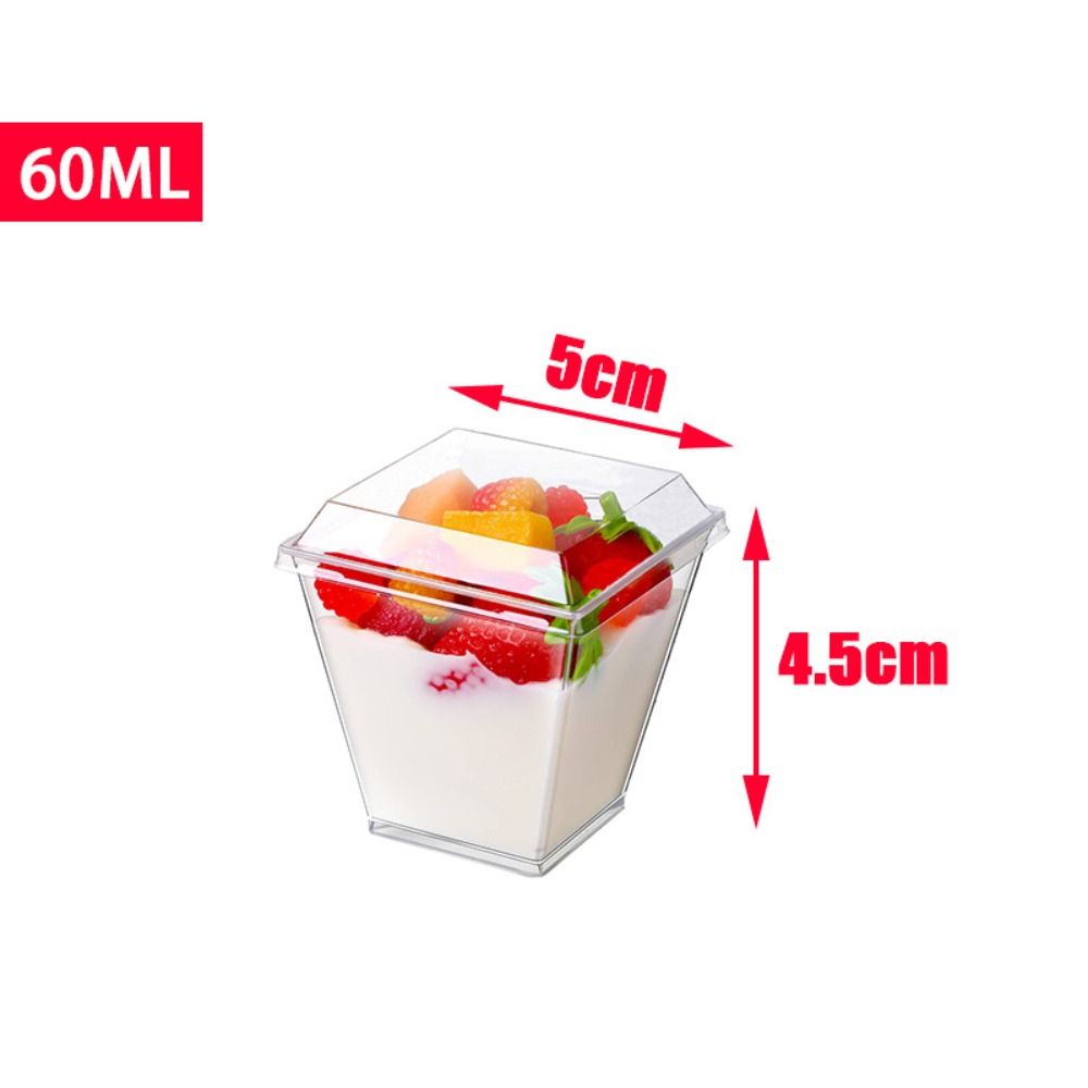 10Pcs Yogurt Cup Disposable Mo - đánh giá và giá Sauce Dipping Cup