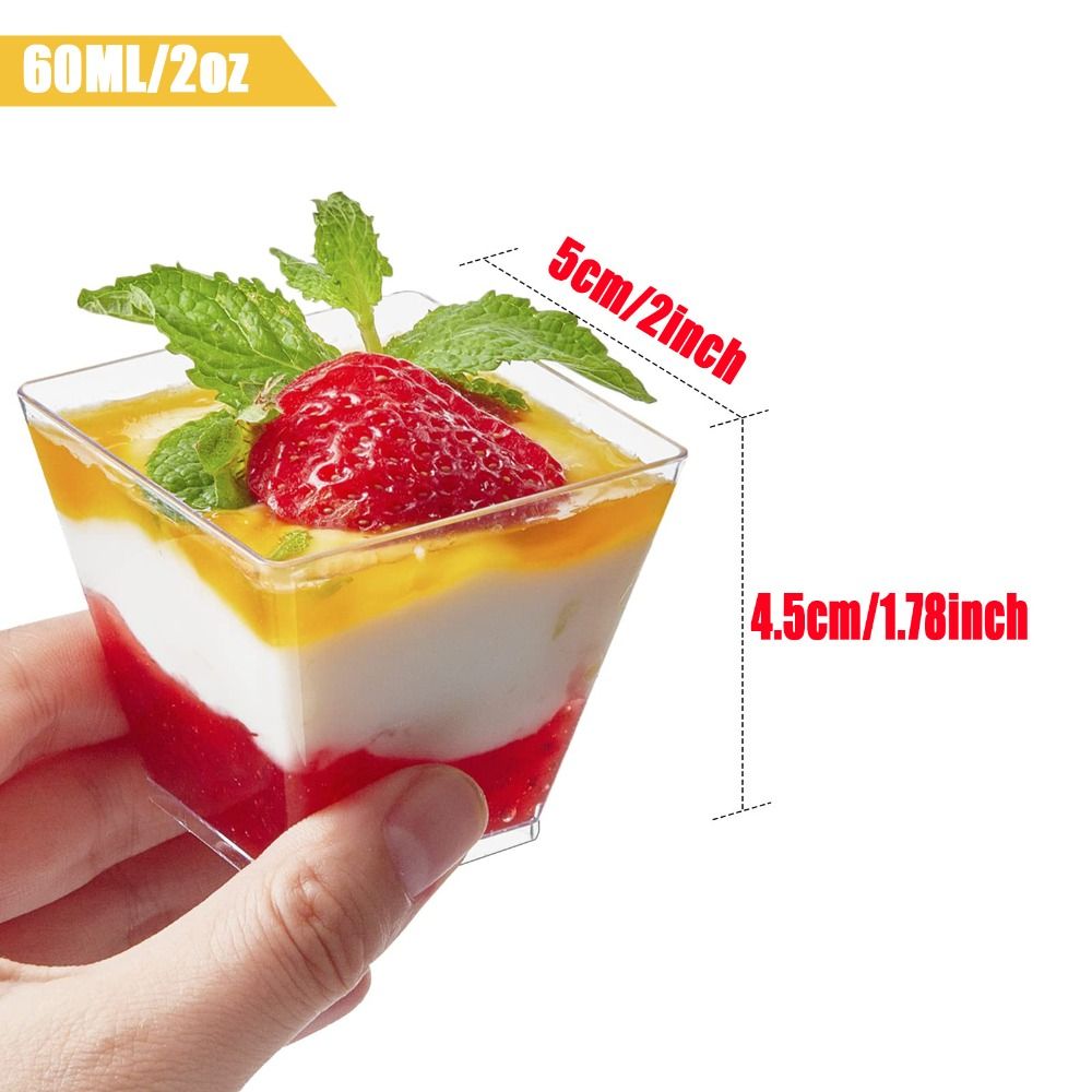 10Pcs Yogurt Cup Disposable Mo - đánh giá và giá Sauce Dipping Cup