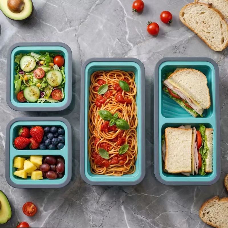 Freezer Tray with Lid 2 pcs Si - đánh giá và giá Meal Prep Template