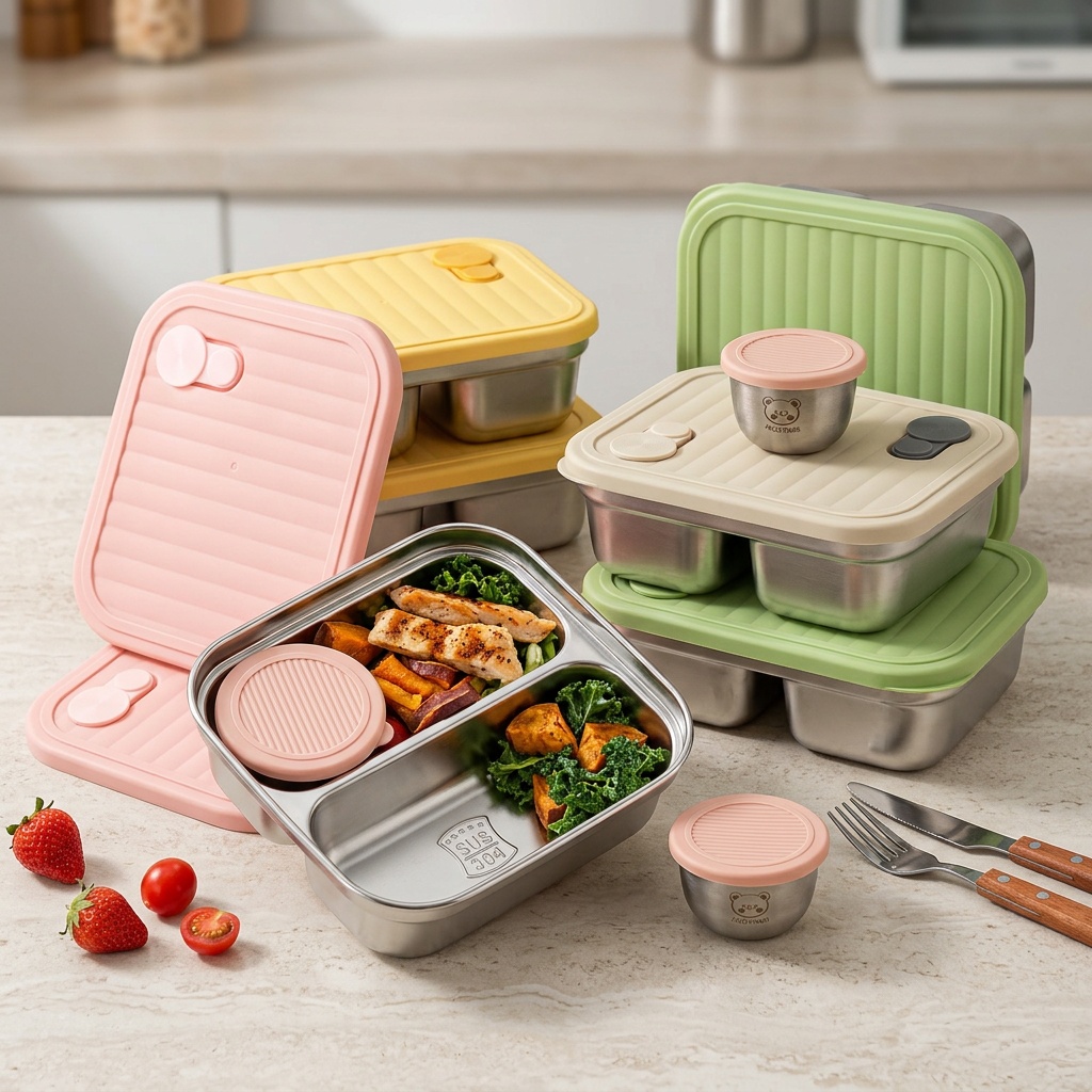 304 Stainless Steel Lunch Cont - đánh giá và giá Meal Prep Bowl