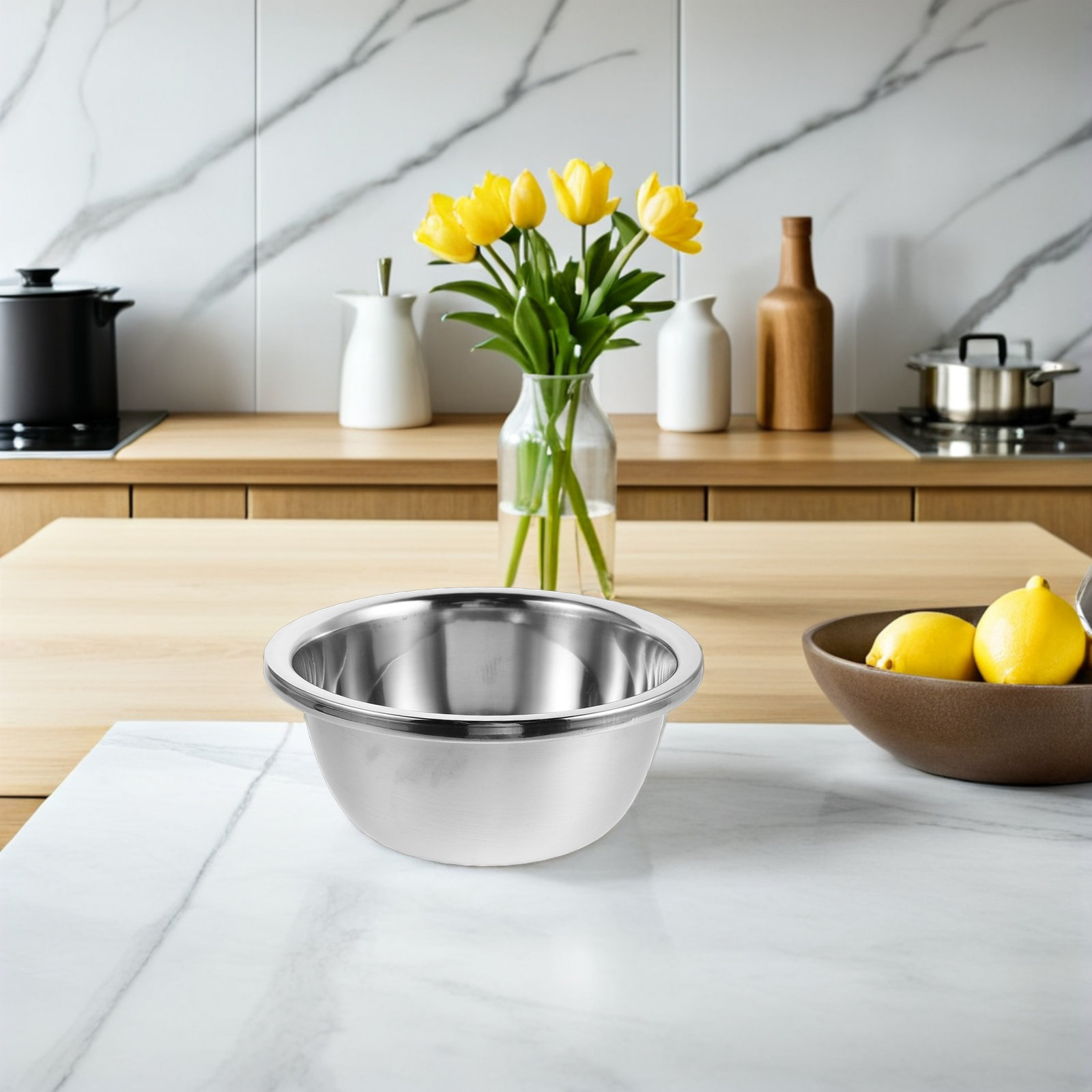 4Pcs Stainless Steel Mixing Bo - đánh giá và giá Meal Prep Bowl